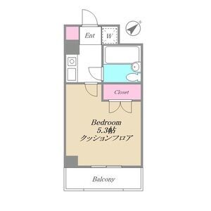 氷川台１０フラッツ 302号室 間取り
