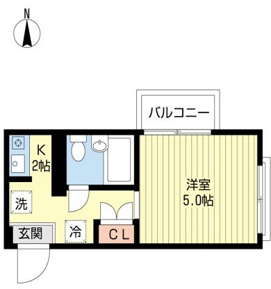 ヴィラ・サンライズ 301号室 間取り