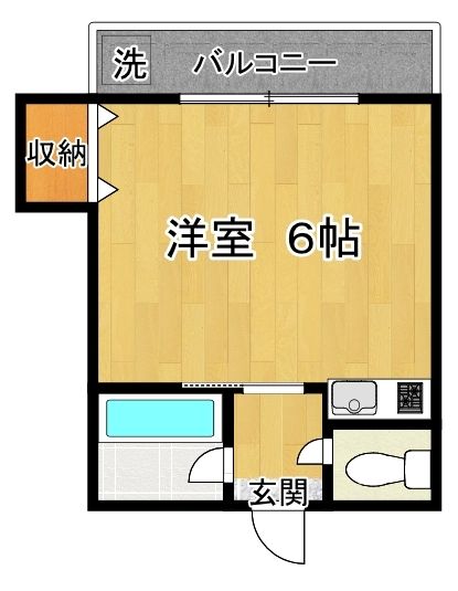 マン ション　シノ 108号室 間取り