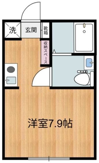 Fiore　(フィオーレ) 112号室 間取り