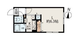 ＭＯＤＵＬＯＲ氷川台 301号室 間取り
