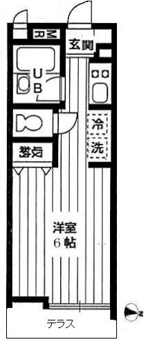 ＳＴＡＮＺＡ　ＥＭＯＺＩＯＮＥ 104号室 間取り