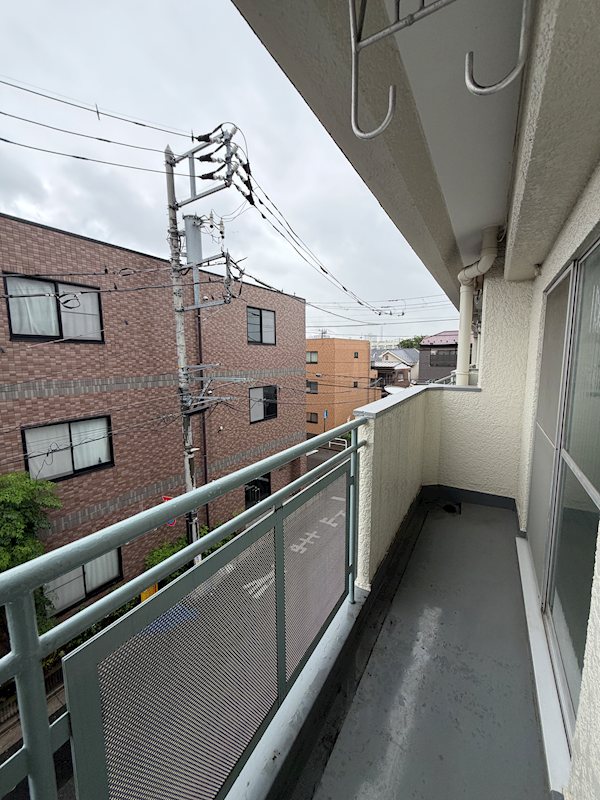 かすがコーポラス ベランダ