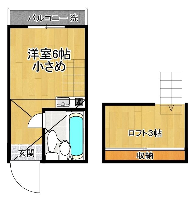 アイリス７７ 207号室 間取り
