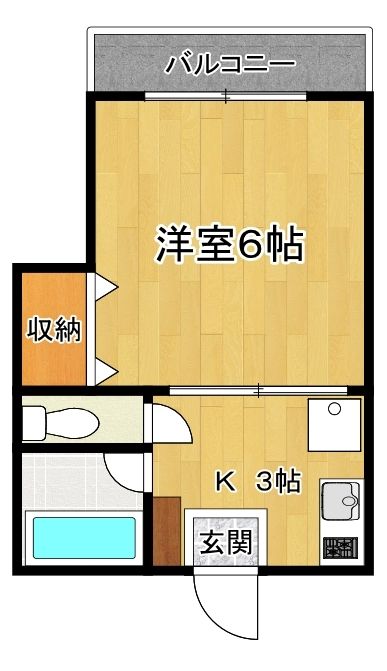 フラット３５B 211号室 間取り