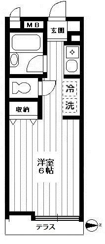 ＳＴＡＮＺＡ　ＥＭＯＺＩＯＮＥ 108号室 間取り