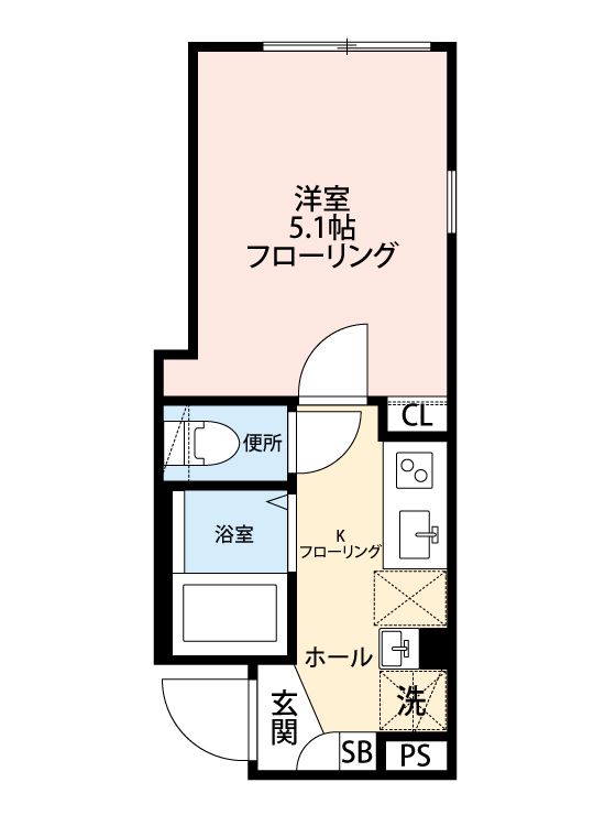 グランクオール氷川台 302号室 間取り