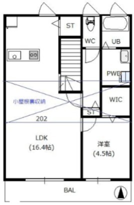 Maison de Mignon 間取り