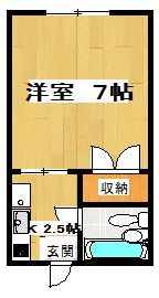 金川コーポ 間取り
