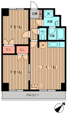 サンプレイス早宮 間取り