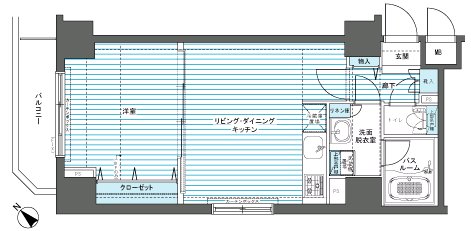 フェニックス新横濱参番館 間取り