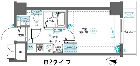 フェニックス横濱吉野町 間取り