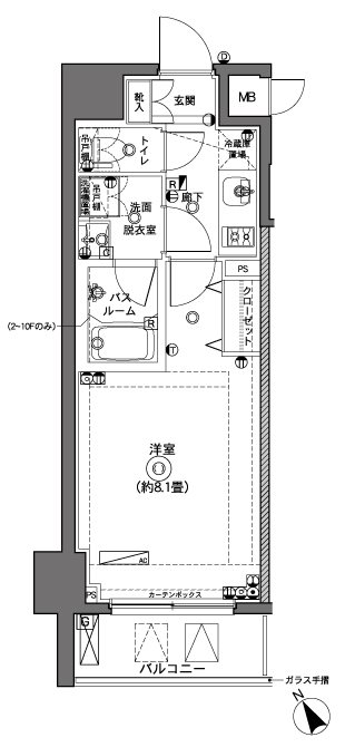 ZOOM横浜 間取り