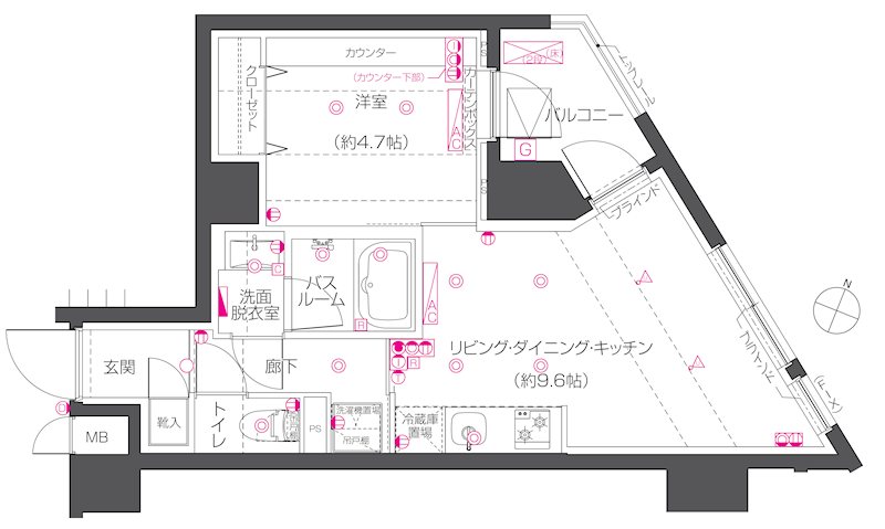 ZOOM練馬高野台 間取り