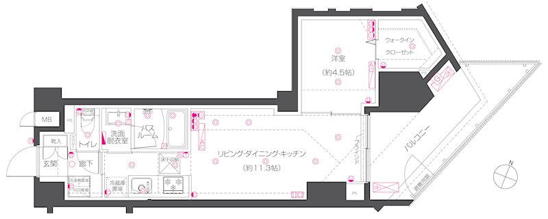 ZOOM練馬高野台 間取り