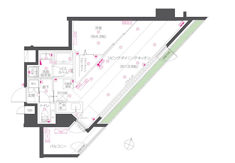 ZOOM練馬高野台 間取り