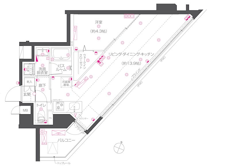 ZOOM練馬高野台 間取り