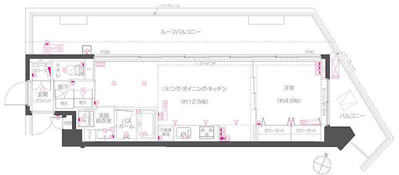 ZOOM練馬高野台 間取り
