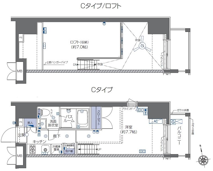 ZOOM六本木 間取り