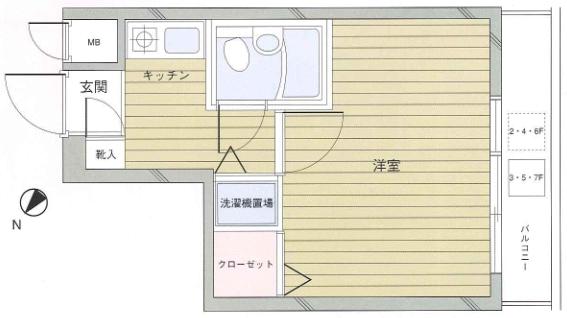 フェニックス荻窪 間取り