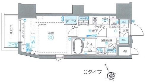 ZOOM恵比寿 間取り