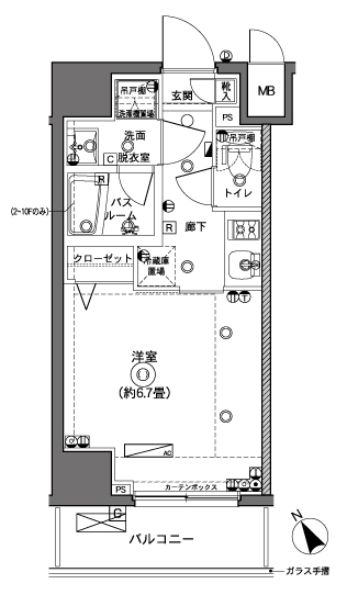 ZOOM横浜 間取り