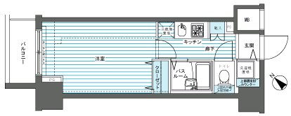 フェニックス新横濱参番館 間取り