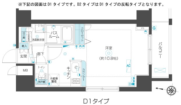ZOOM椎名町駅前 間取り