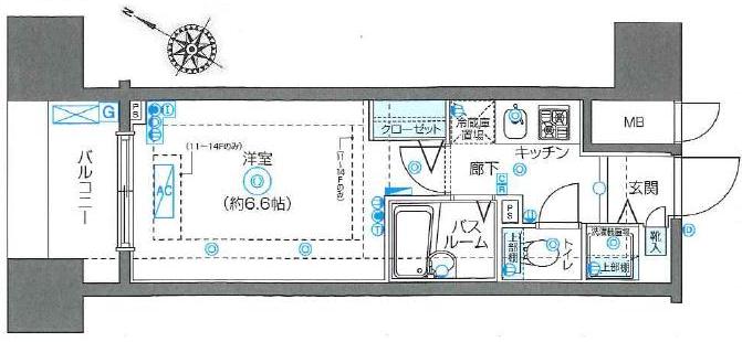 フェニックス川崎弐番館 間取り