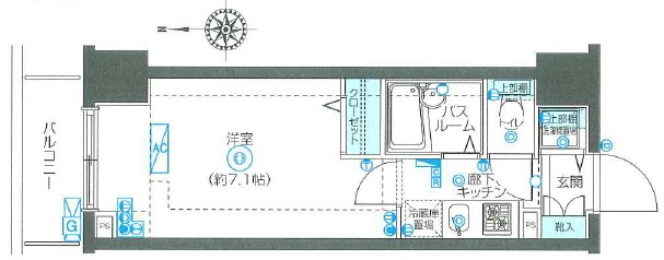 フェニックス品川小山 間取り