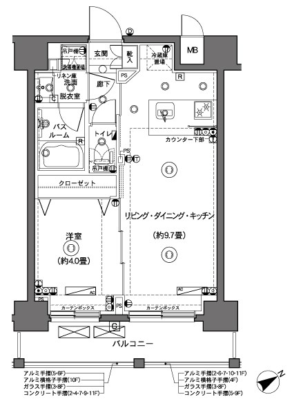 ZOOM横浜 間取り