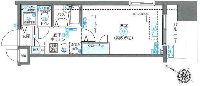 フェニックス川崎弐番館 間取り