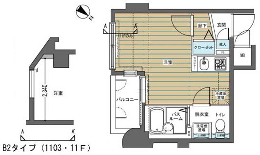 フェニックス大塚駅前弐番館 間取り