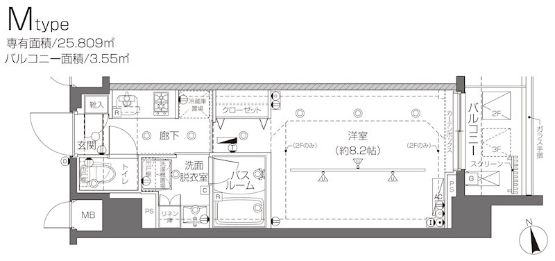 ZOOM大塚 間取り