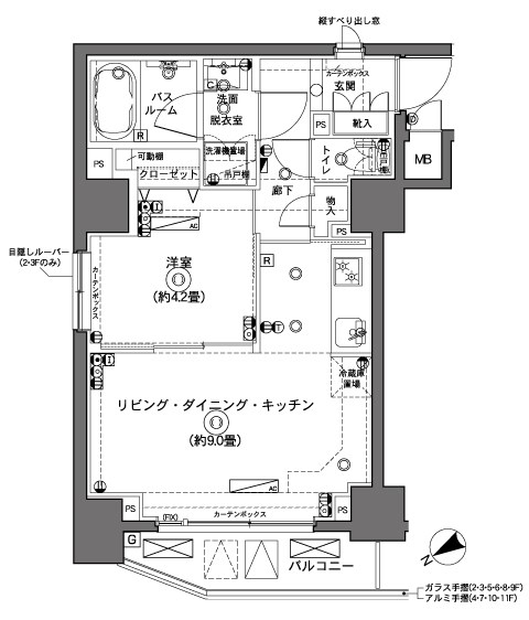 ZOOM横浜 間取り