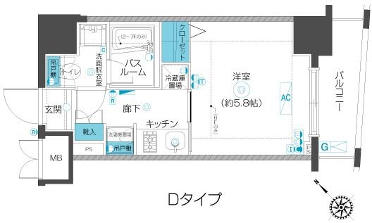 フェニックス武蔵小山 間取り