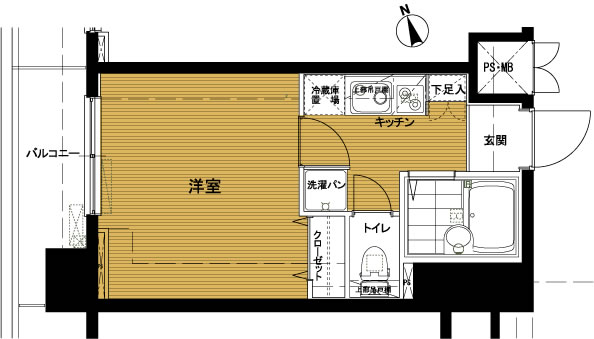 トーシンフェニックス南麻布 間取り