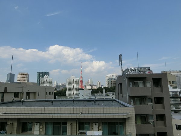 ZOOM白金高輪 ベランダ