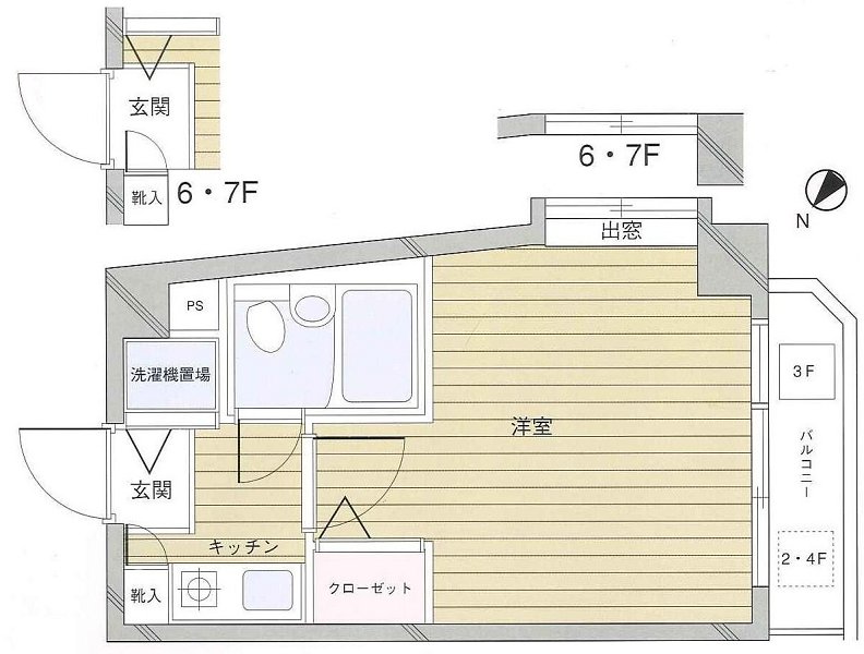 フェニックス荻窪 間取り
