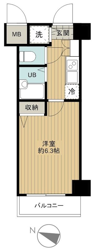 フェニックス椎名町 間取り