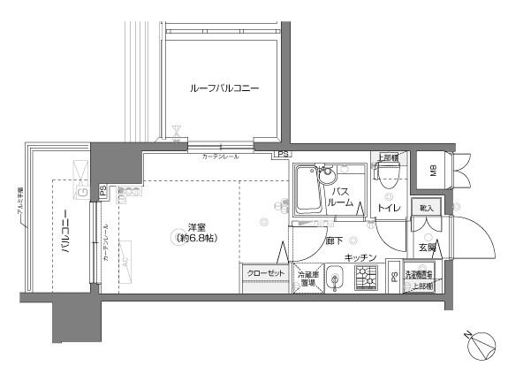 フェニックス横濱関内BAY MARKS 間取り