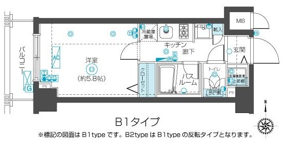 フェニックス武蔵関クアトロ 間取り