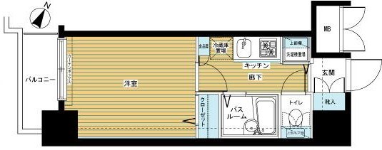 フェニックス田町 間取り
