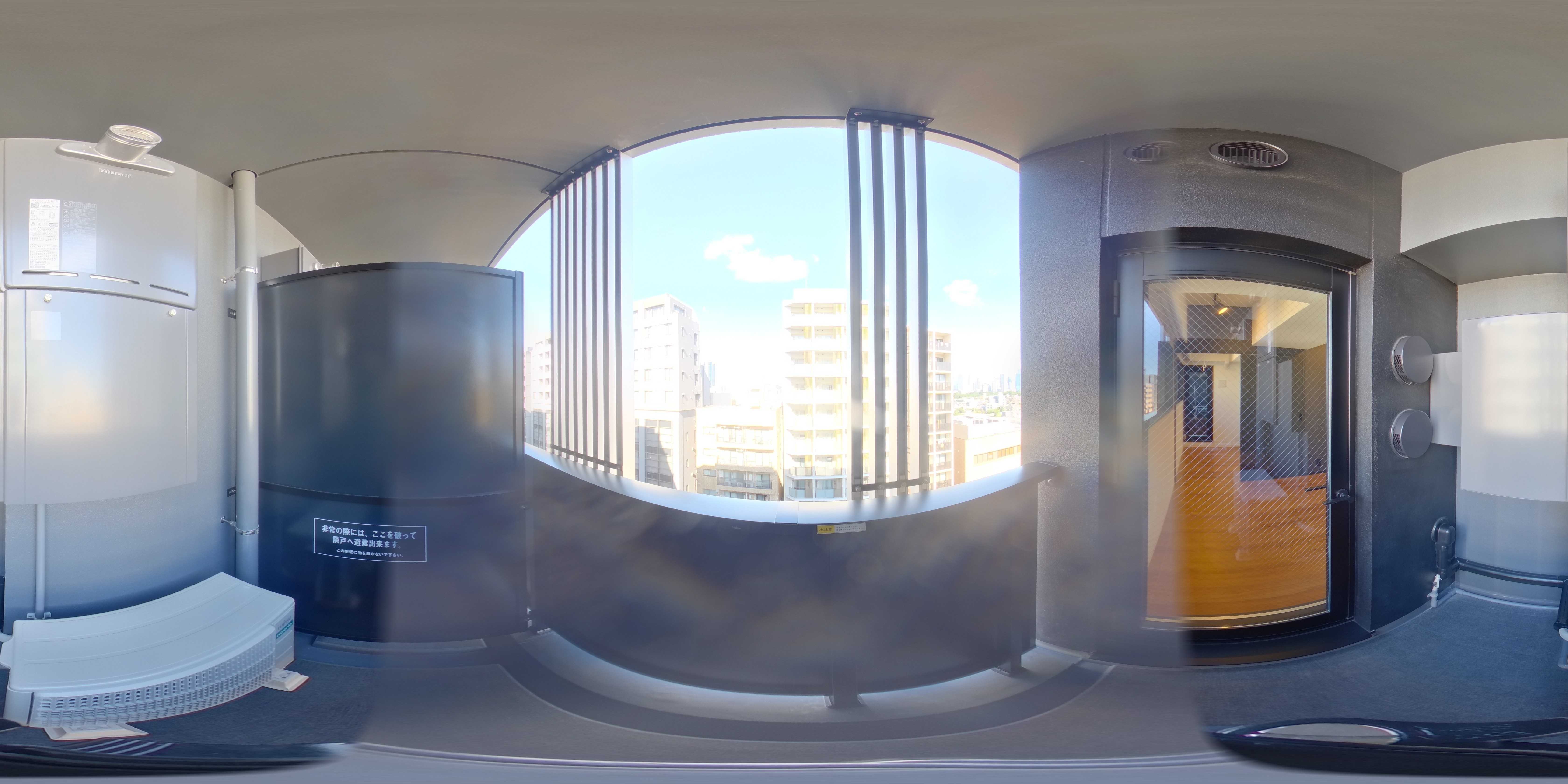 ZOOM信濃町 ベランダ