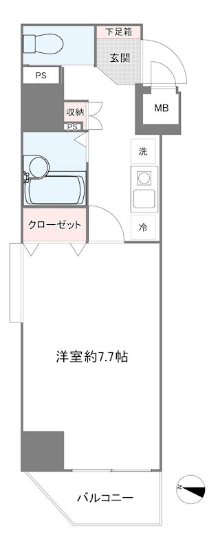 ガラ・ステージ国分寺 間取り