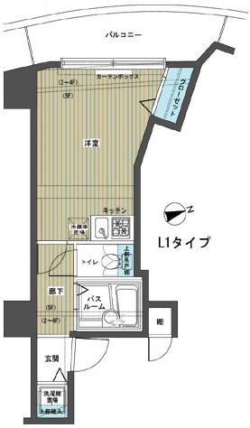 フェニックス笹塚弐番館 間取り