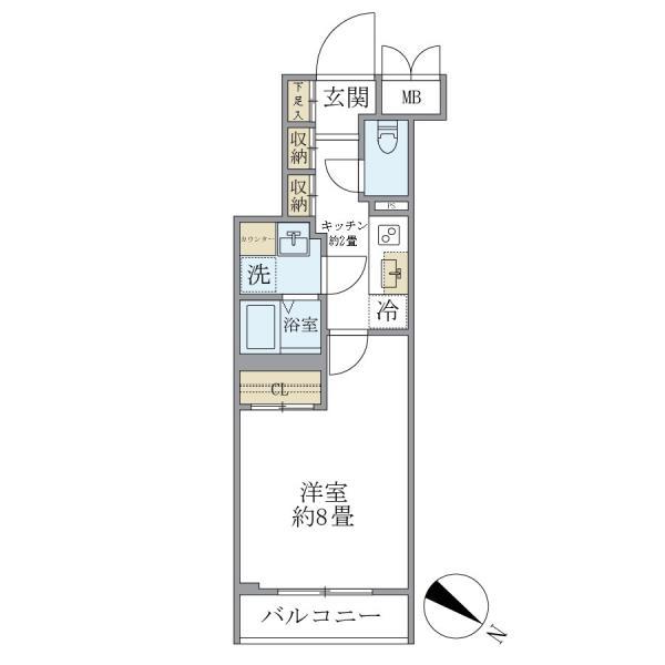 ビューテラス茗荷谷 間取り