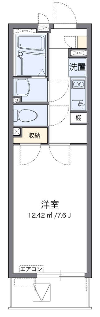 クレイノセジュール中原 間取り