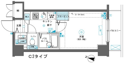 フェニックス横濱吉野町 間取り