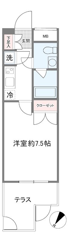 パレステュディオ白金台 間取り